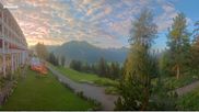 Archived webcam image showing Schatzalp Hotel on 1 Aug 2026 at 07:01