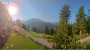 Archived webcam image showing Schatzalp Hotel on 1 Aug 2026 at 08:01