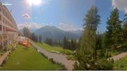 Archived webcam image showing Schatzalp Hotel on 1 Aug 2026 at 10:01