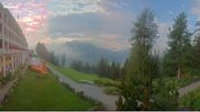 Archived webcam image showing Schatzalp Hotel on 7 Aug 2026 at 08:18