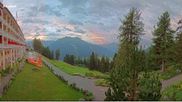 Archived webcam image showing Schatzalp Hotel on 18 Aug 2026 at 06:49