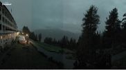 Archived webcam image showing Schatzalp Hotel on 18 Sep 2026 at 06:28