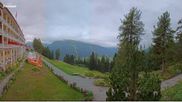 Archived webcam image showing Schatzalp Hotel on 18 Sep 2026 at 14:28
