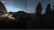 Archived webcam image showing Schatzalp Hotel on 3 Oct 2026 at 06:11