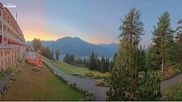 Archived webcam image showing Schatzalp Hotel on 3 Oct 2026 at 07:11