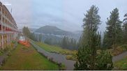 Archiviertes Webcam Bild: Davos: Hotel Schatzalp am 10.10.2026 um 10:43 Uhr