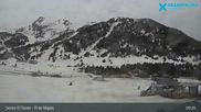 Archived webcam image showing Grandvalira Ski Resort: Pi de Migdia on 12 Apr 2026 at 09:48