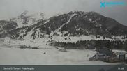 Archived webcam image showing Grandvalira Ski Resort: Pi de Migdia on 12 Apr 2026 at 11:48