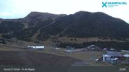 Archived webcam image showing Grandvalira Ski Resort: Pi de Migdia on 16 Sep 2026 at 21:26