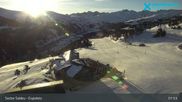 Archived webcam image showing Grandvalira: View Espiolets - Soldeu on 13 Mar 2026 at 08:55