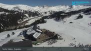 Archived webcam image showing Grandvalira: View Espiolets - Soldeu on 13 Mar 2026 at 15:55