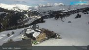 Archived webcam image showing Grandvalira: View Espiolets - Soldeu on 13 Mar 2026 at 17:55