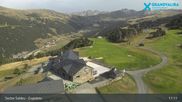 Archived webcam image showing Grandvalira: View Espiolets - Soldeu on 8 Sep 2026 at 17:40