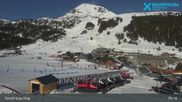 Archived webcam image showing Grandvalira: View Pic de Cubil - Grau Roig on 25 Mar 2026 at 09:04