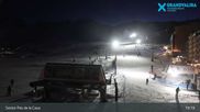 Archiviertes Webcam Bild: Grandvalira: Talstation Pas de la Casa am 26 Feb 2026 um 19:08 Uhr
