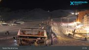 Archiviertes Webcam Bild: Grandvalira: Talstation Pas de la Casa am 26 Feb 2026 um 21:33 Uhr