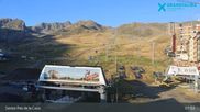 Archived webcam image showing Grandvalira: Base Station Pas de la Casa on 5 Aug 2026 at 08:49