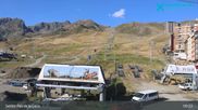 Archived webcam image showing Grandvalira: Base Station Pas de la Casa on 5 Aug 2026 at 09:49
