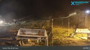 Archived webcam image showing Grandvalira: Base Station Pas de la Casa on 15 Sep 2026 at 05:34
