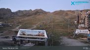 Archived webcam image showing Grandvalira: Base Station Pas de la Casa on 15 Sep 2026 at 07:34