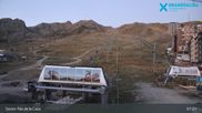 Archived webcam image showing Grandvalira: Base Station Pas de la Casa on 20 Sep 2026 at 07:30