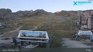 Archived webcam image showing Grandvalira: Base Station Pas de la Casa on 20 Sep 2026 at 08:30