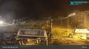 Archived webcam image showing Grandvalira: Base Station Pas de la Casa on 22 Sep 2026 at 05:52