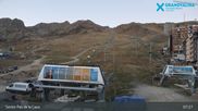 Archived webcam image showing Grandvalira: Base Station Pas de la Casa on 30 Oct 2026 at 07:10