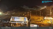 Archived webcam image showing Grandvalira: Base Station Pas de la Casa on 30 Oct 2026 at 19:10