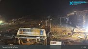 Archived webcam image showing Grandvalira: Base Station Pas de la Casa on 30 Oct 2026 at 21:10