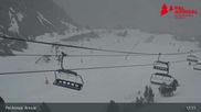 Archived webcam image showing Vallnord: Chairlift Les Fonts on 31 Mar 2026 at 17:09