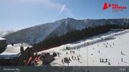 Archiviertes Webcam Bild: Vallnord - Pal: Sicht auf Talstation La Massana und Piste El Planell am 26 Feb 2026 um 11:03 Uhr