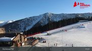 Archived webcam image showing Vallnord - Pal: View of La Massana Base Station on Feb 26, 2026 at 5:23 PM