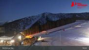 Archived webcam image showing Vallnord - Pal: View of La Massana Base Station on 26 Feb 2026 at 19:32