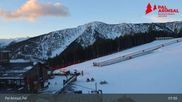 Archiviertes Webcam Bild: Vallnord - Pal: Sicht auf Talstation La Massana und Piste El Planell am 03.04.2026 um 08:00 Uhr