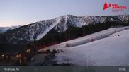 Archived webcam image showing Vallnord - Pal: View of La Massana Base Station on 7 Apr 2026 at 07:26