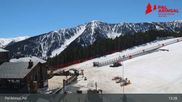 Archived webcam image showing Vallnord - Pal: View of La Massana Base Station on 7 Apr 2026 at 13:26