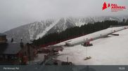 Archiviertes Webcam Bild: Vallnord - Pal: Sicht auf Talstation La Massana und Piste El Planell am 12.04.2026 um 19:11 Uhr