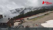 Archiviertes Webcam Bild: Vallnord - Pal: Sicht auf Talstation La Massana und Piste El Planell am 30.04.2026 um 13:17 Uhr