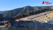 Archived webcam image showing Vallnord - Pal: View of La Massana Base Station on 6 Jul 2026 at 08:11