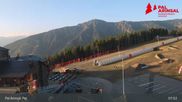 Archived webcam image showing Vallnord - Pal: View of La Massana Base Station on 5 Aug 2026 at 08:21