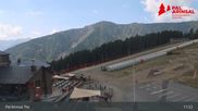 Archived webcam image showing Vallnord - Pal: View of La Massana Base Station on 5 Aug 2026 at 11:21