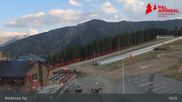 Archived webcam image showing Vallnord - Pal: View of La Massana Base Station on 5 Aug 2026 at 19:21