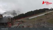 Archived webcam image showing Vallnord - Pal: View of La Massana Base Station on 4 Oct 2026 at 15:46