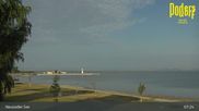 Archived webcam image showing Podersdorf Lake Neusiedler See on 10 Aug 2026 at 07:56