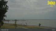 Archived webcam image showing Podersdorf Lake Neusiedler See on 10 Aug 2026 at 11:56