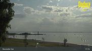 Archived webcam image showing Podersdorf Lake Neusiedler See on 10 Aug 2026 at 17:56