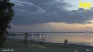 Archived webcam image showing Podersdorf Lake Neusiedler See on 10 Aug 2026 at 21:56