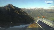 Archived webcam image showing Bad Hofgastein: View from Schlossalm on 23 May 2026 at 19:52