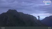 Archived webcam image showing Bad Hofgastein: View from Schlossalm on 21 Aug 2026 at 01:26